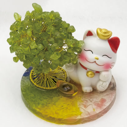 Olivine Lucky Love Crystal Tree @ Lucky Love Series