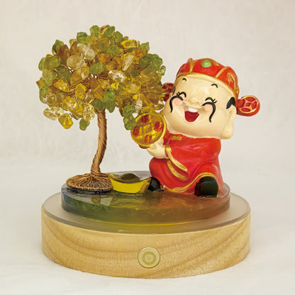 Lucky Love Crystal Tree Citrine Olivine @ Lucky Love Series