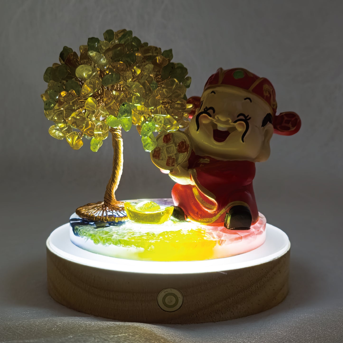 Lucky Love Crystal Tree Citrine Olivine @ Lucky Love Series