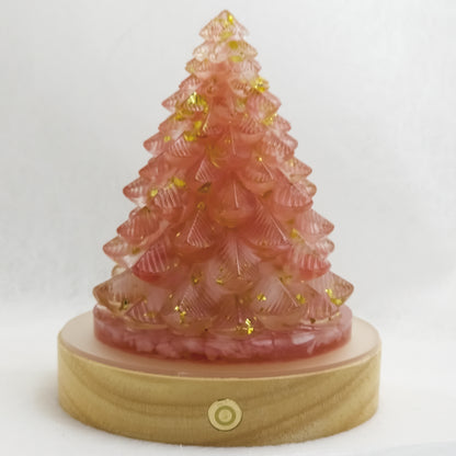 Watermelon Red Crystal Christmas Crystal Tree @ First Love Series