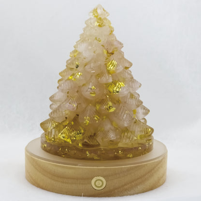 Rose Quartz Christmas Crystal Tree @ Frist Love Series