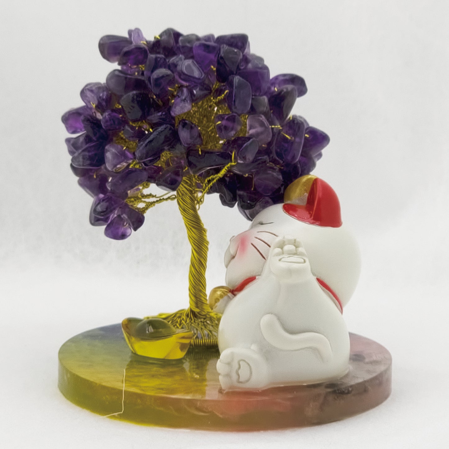 Amethyst Lucky Love Crystal Tree @ Lucky Love Series