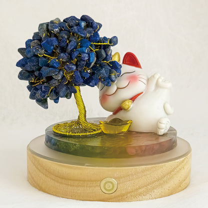 Lapis Lazuli Lucky Love Crystal Tree @ Lucky Love Series