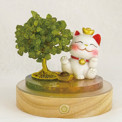 Olivine Lucky Love Crystal Tree @ Lucky Love Series