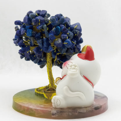 Lapis Lazuli Lucky Love Crystal Tree @ Lucky Love Series