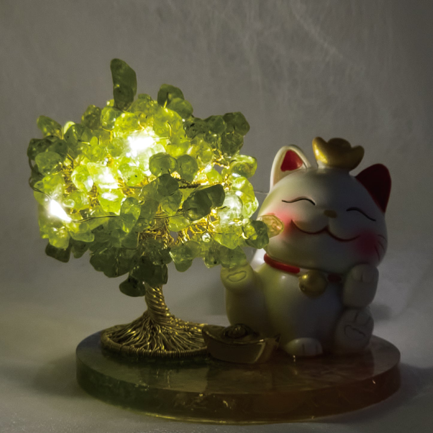 Olivine Lucky Love Crystal Tree @ Lucky Love Series