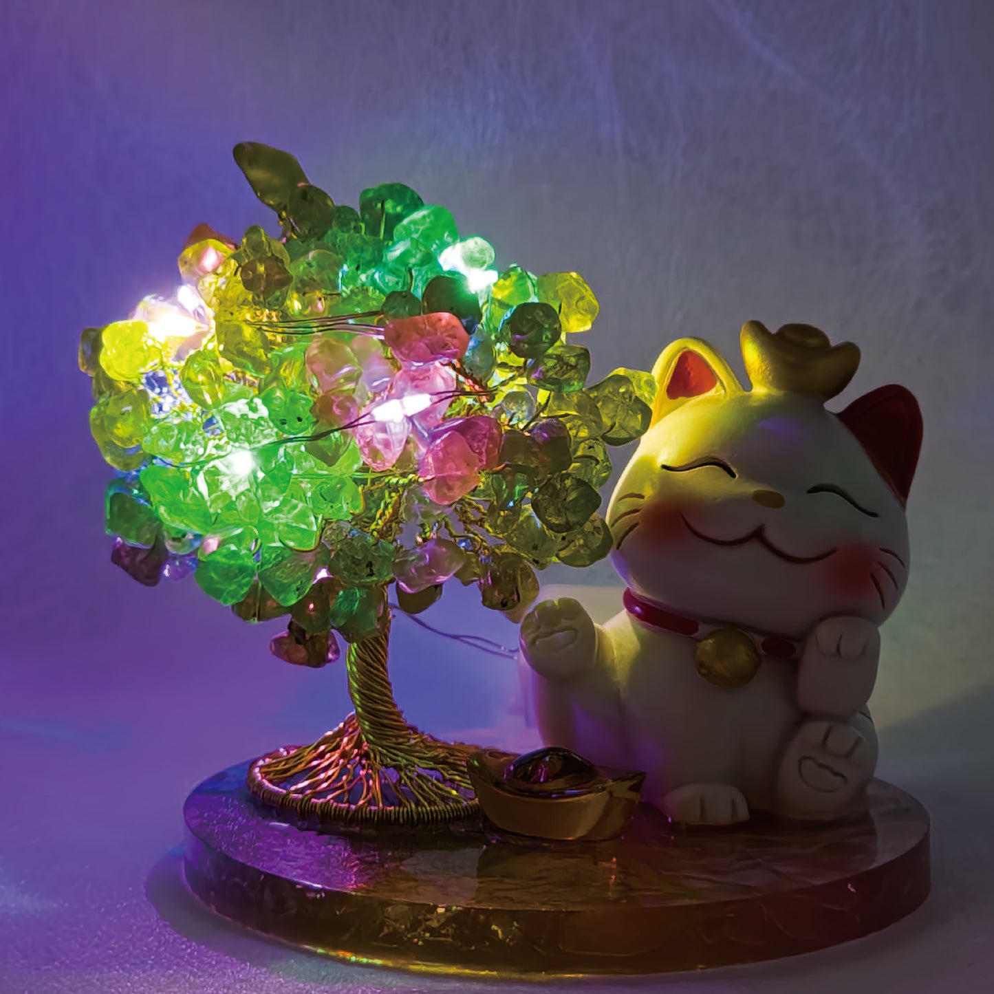 Olivine Lucky Love Crystal Tree @ Lucky Love Series