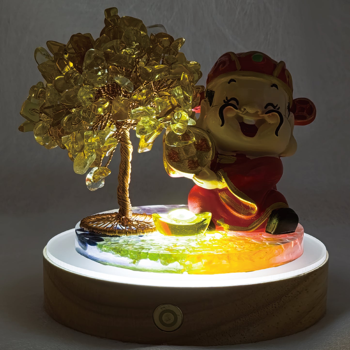 Citrine Lucky Love Crystal Tree @ Lucky Love Series