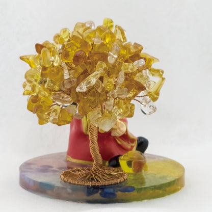 Citrine Lucky Love Crystal Tree @ Lucky Love Series