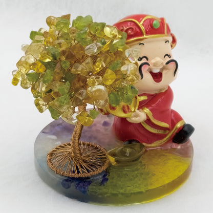 Lucky Love Crystal Tree Citrine Olivine @ Lucky Love Series