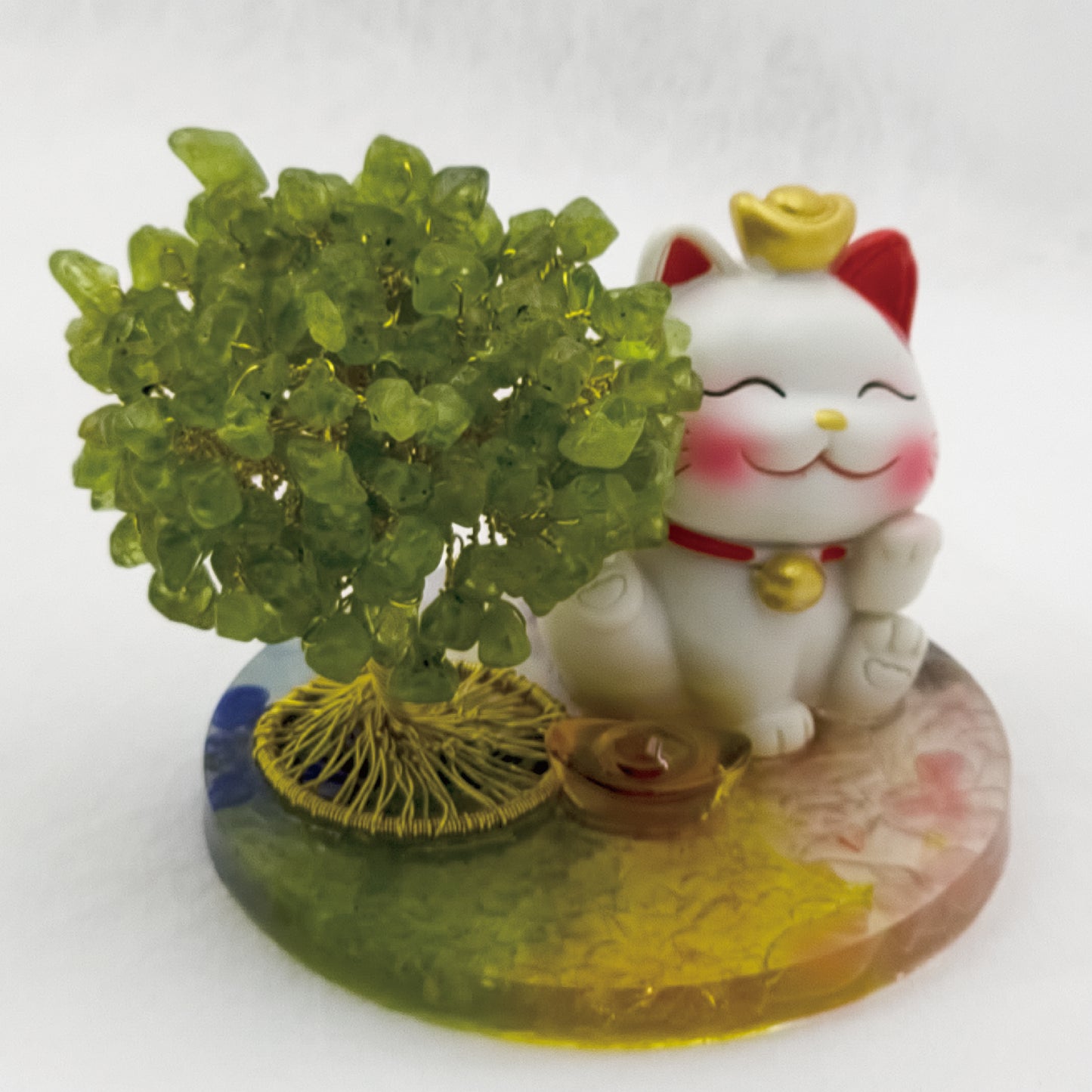 Olivine Lucky Love Crystal Tree @ Lucky Love Series