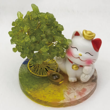 Olivine Lucky Love Crystal Tree @ Lucky Love Series