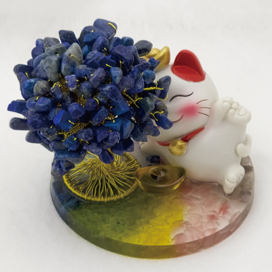 Lapis Lazuli Lucky Love Crystal Tree @ Lucky Love Series