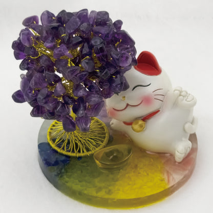 Amethyst Lucky Love Crystal Tree @ Lucky Love Series